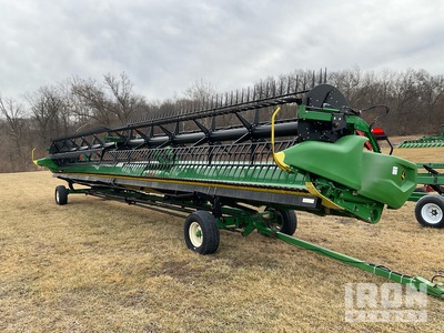 2024 (unverified) John Deere RD45F 45 ft Flex Draper Combine Header (Inoperable)