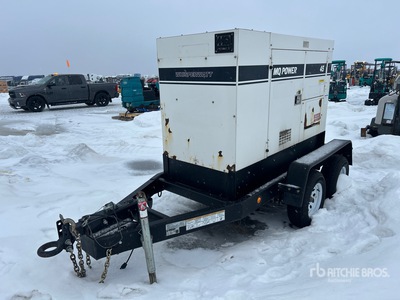 Multiquip DCA45SSIU4F 45 kVA Mobile Generador
