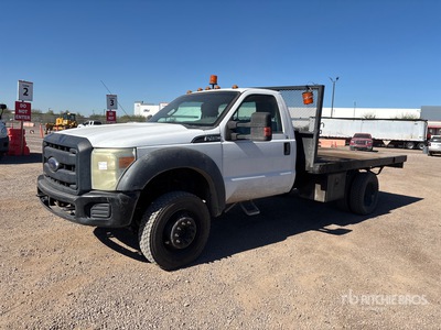 2015 Ford F-450 XL 4x4 Flatbed Truck