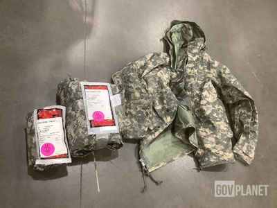 (10) Cold Weather Parkas, (7) Pairs of Wet Weather Trousers & Assorted Items