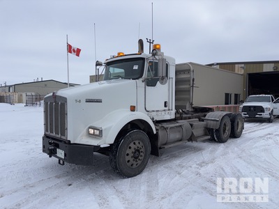 2009 Kenworth T800 6x4 T/A Day Cab Truck Tractor