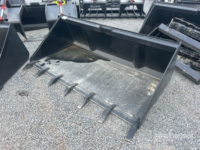 All-Star 78 in High Capacity Skid Steer Bucket (Unused)