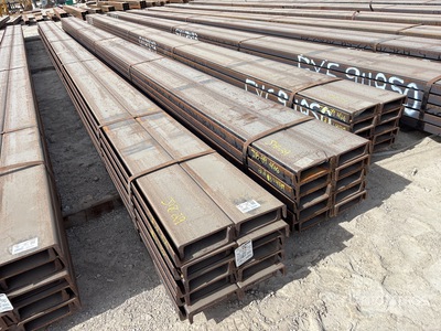 Quantity of (3) Bundles Of 8 in. x 11.5 A36/A572-50 40 ft Channel