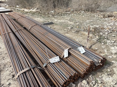 Quantity of (3) Bundles of 615 G60 5/8 in 20ft Plain Round Bar