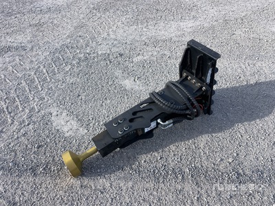 2025 GIYI GY-D45 Mini Skid Steer Post Driver