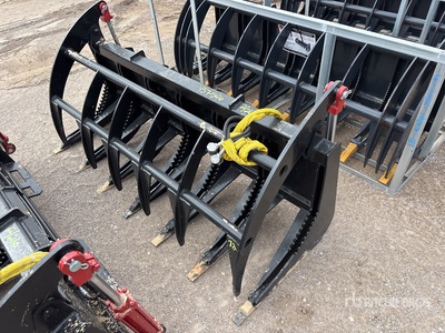 All-Star 72 in E-Series Skid Steer Root Rake (Unused)