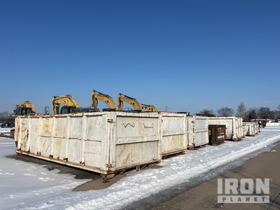 Quantity of (8) Roll-Off Containers