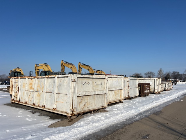 Quantity of (8) Roll-Off Containers