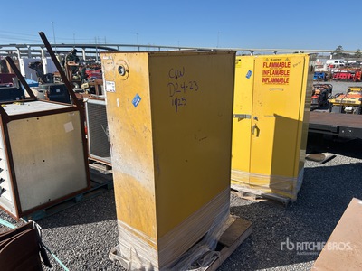 Quantity of (2) Flammable Materials Storage Cabinet