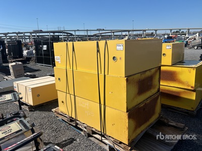 Quantity of (3) Justrite Flammable Materials Storage Cabinets