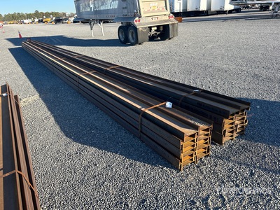 Quantity of (2) Bundles of 8 in x 10.0 A992/572-50 50 ft Wide Flange Beam Divers - Industriel