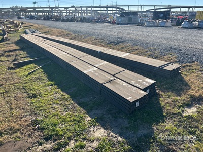 Quantity of (3) Bundles of 5in x 6.7 A36/529-50 40ft Channels