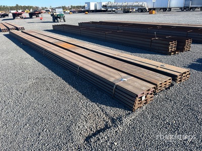 Quantity of (3) Bundles of 6in. x 8.2 A36/A572-50 40ft Channels (Unused)