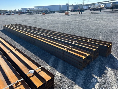Quantity of (3) Bundles of 8in x 10.0 A992/572-50 35ft Wide Flange Beam