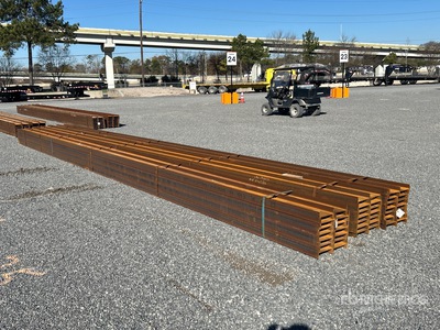 Quantity of (3) Bundles of 8in x 10.0 A992/572-50 35ft Wide Flange Beam