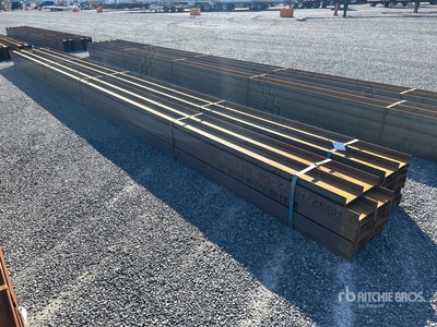 Quantity of (2) Bundles of 8in x 10.0 A992/572-50 35ft Wide Flange Beam