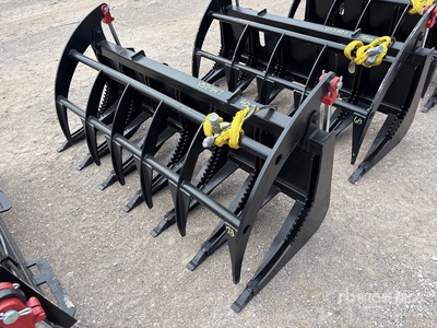 All-Star 72 in Skid Steer Root Rake (Unused)