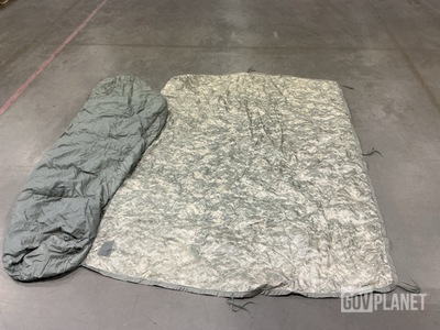 (49) Wet Weather Poncho Liners & (15) Sleeping Bags