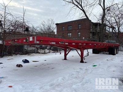 1979 Lufkin 40 ft T/A مقطورة مسطحة