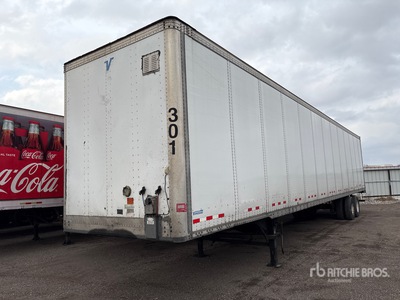 2015 Vanguard 53 ft x 102 in T/A Van Trailer