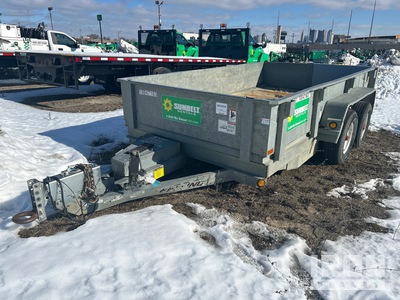 2019 Felling FT10DTHDG 12 ft T/A End Dump Trailer