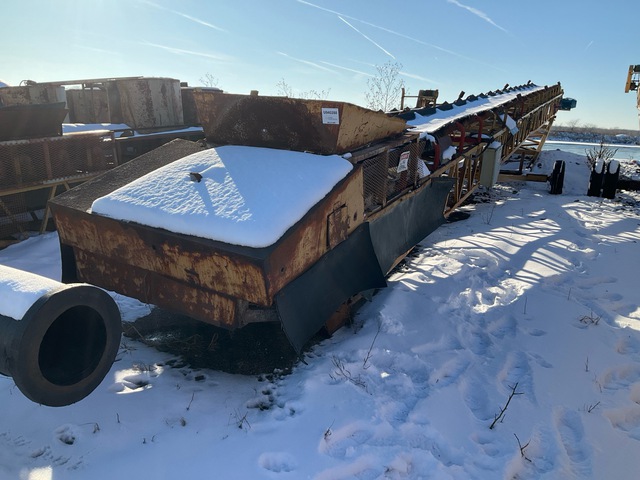 40 in x 80 ft Portable Stacking Conveyor