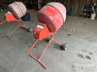 Electric verplaatsbare betonmixer