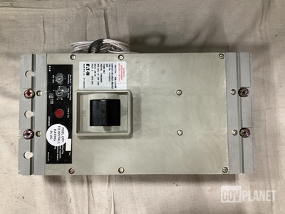 (3) Eaton AQB-L400QM Circuit Breakers