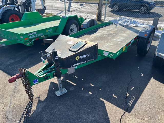 2016 Pratt EZ-1060 10 ft S/A Ground Load Trailer