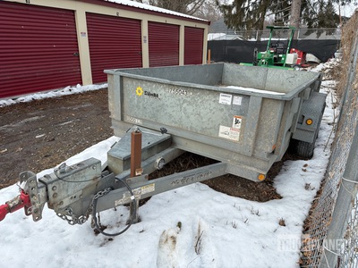 2016 Felling FT-10DTHD-G 12 ft T/A Tipping Utility Trailer