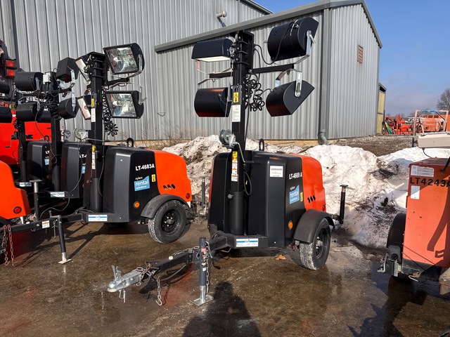 2019 Doosan LCV6WKUB-60HZ-T4F 6 kVA Light Tower