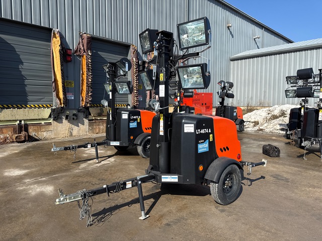 2019 Doosan LCV6WKU8-60HZ-T4F 6 kVA Light Tower