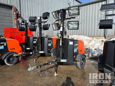 2019 Doosan LCV6WKUB-60HZ-T4F 6 kVA Light Tower