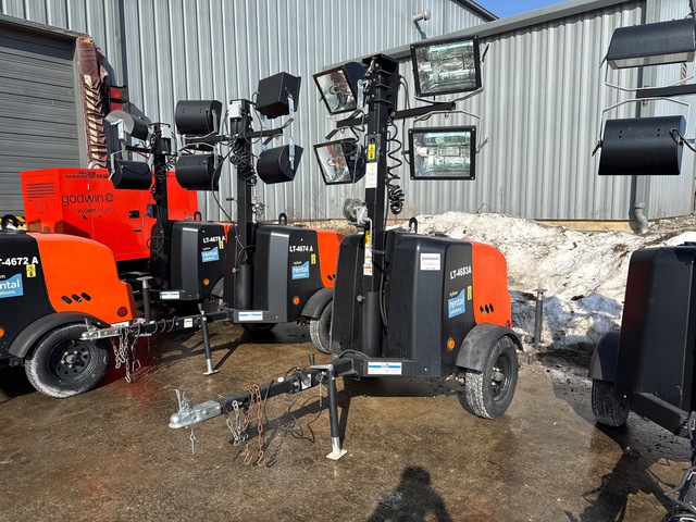 2019 Doosan LCV6WKUB-60HZ-T4F 6 kVA Light Tower