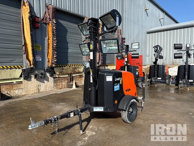 2019 Doosan LCVKUB-60HZ-T4F 6 kVA Light Tower