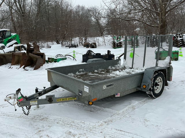 2013 Felling FT3G 10 ft S/A Utility Trailer