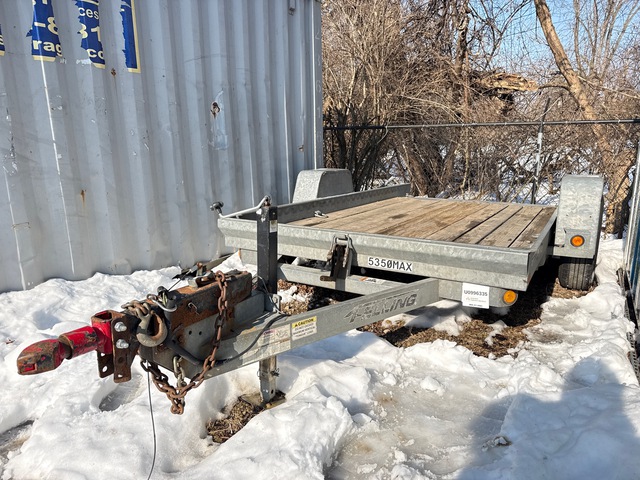 2015 Felling FT-6T-GW 12 ft S/A Tilt Deck Trailer