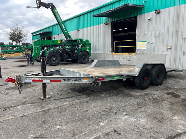 2017 Felling FT-12IT-I-G 18 ft T/A Tilt Deck Trailer