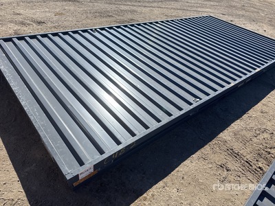 2023 Storage-Tech M-Series-End Double Door-RAL 7015 16 ft x 7 ft Foldable Storage Container (Unused)