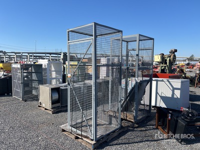 Quantity of (2) Storage Cage