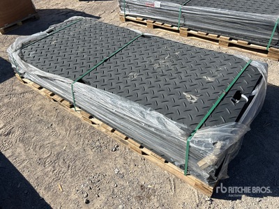 Quantity of (15) 42 in x 96 in Ground Protection Mats (Unused)