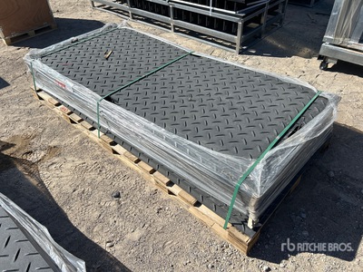 Quantity of (15) 42 in x 96 in Ground Protection Mats (Unused)