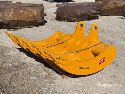 TOFT 67 in 10R 60 Inch - Cat 330 / 336 Excavator Rake (Unused)