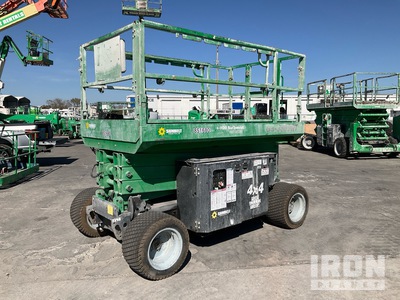 2016 Genie GS-3369RT Diesel 4x4 Scissor Lift