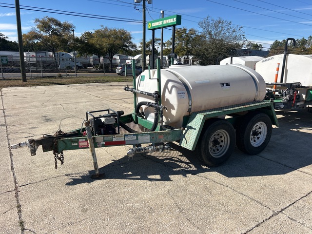 2018 WYLIE MFG EXP500LSG 500 gal T/A Water Tank Trailer
