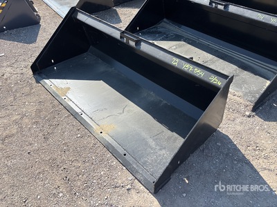 All-Star 72 in Low Profile Skid Steer Bucket (Unused)