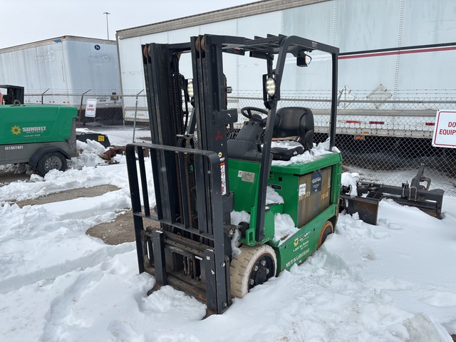 2016 Mitsubishi FBC25N 4450 lb Electric Forklift