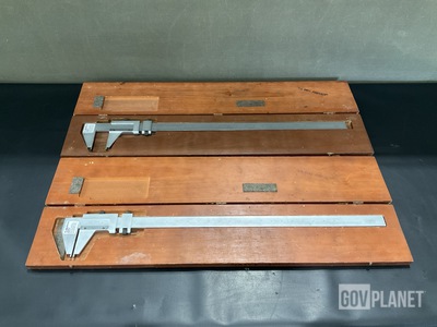(2) Scherr Tumico 16-0211 Vernier Calipers