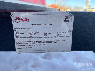 2024 FUD 21 ft T/A Food Concession Trailer