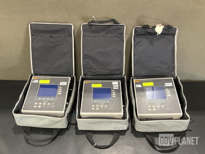 (3) Fluke Biomedical VT Plus HF Gas Flow Analyzers